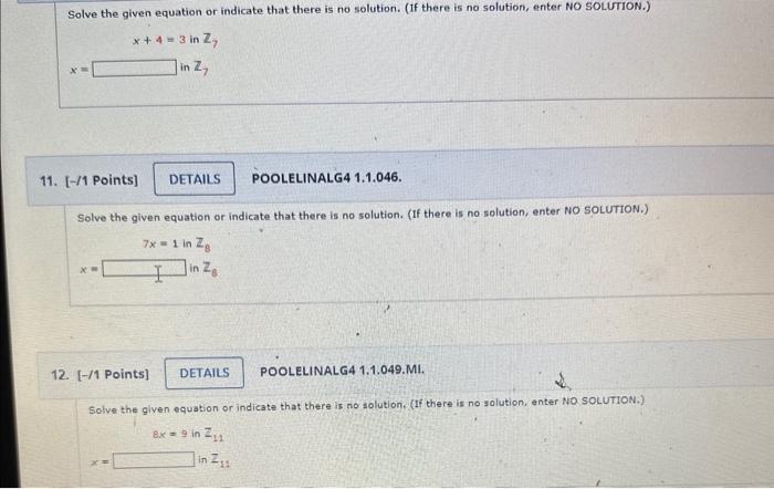 what is the solution of the equation given below