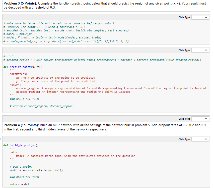 ((Do it using python, please))Problem 3 (5 ﻿Points): | Chegg.com