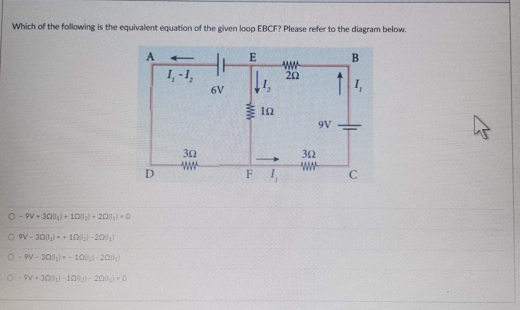 Solved Which of the following is the equivalent equation of | Chegg.com