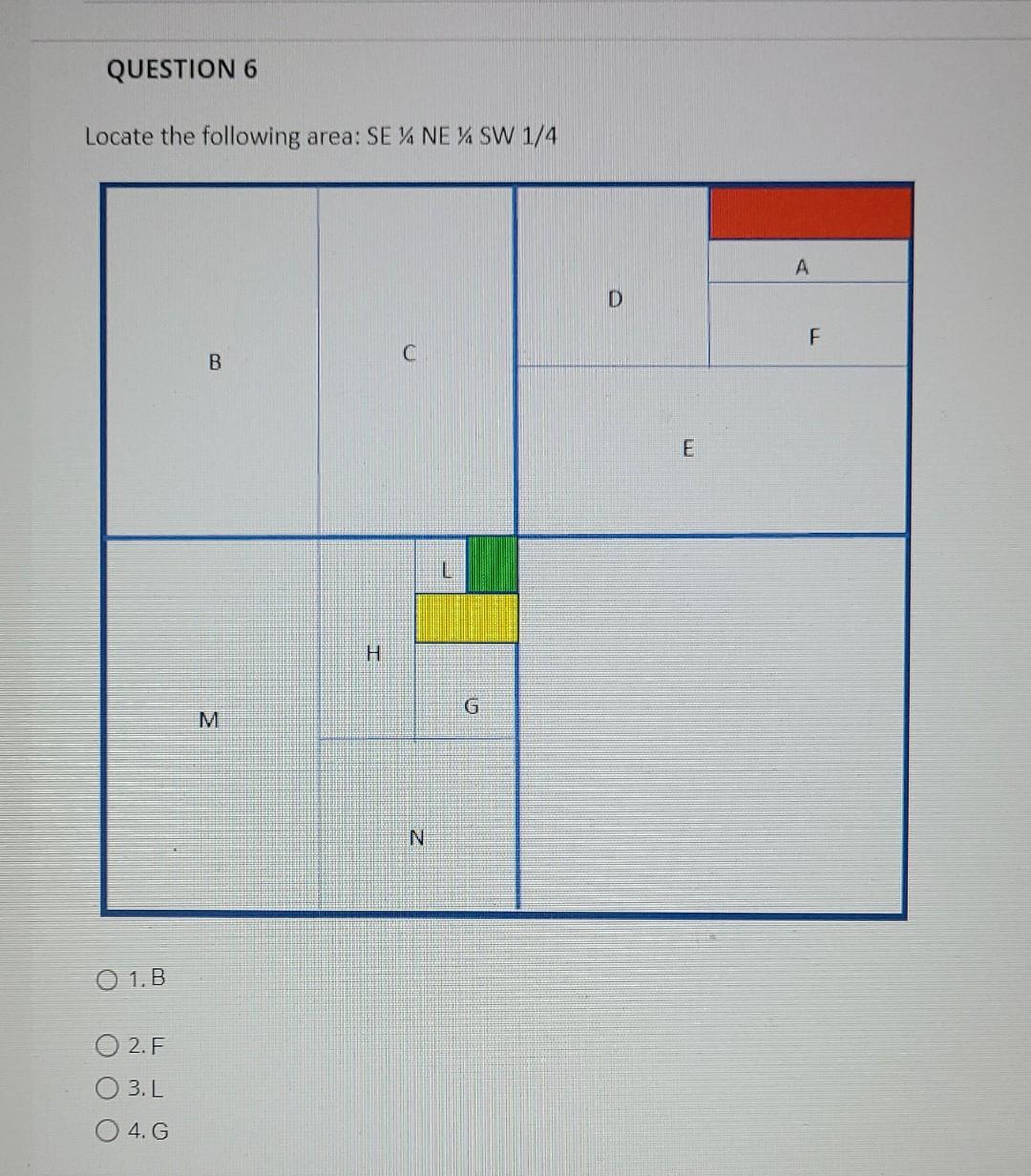 Solved The area below represents Section 16 of T1N R3E. | Chegg.com