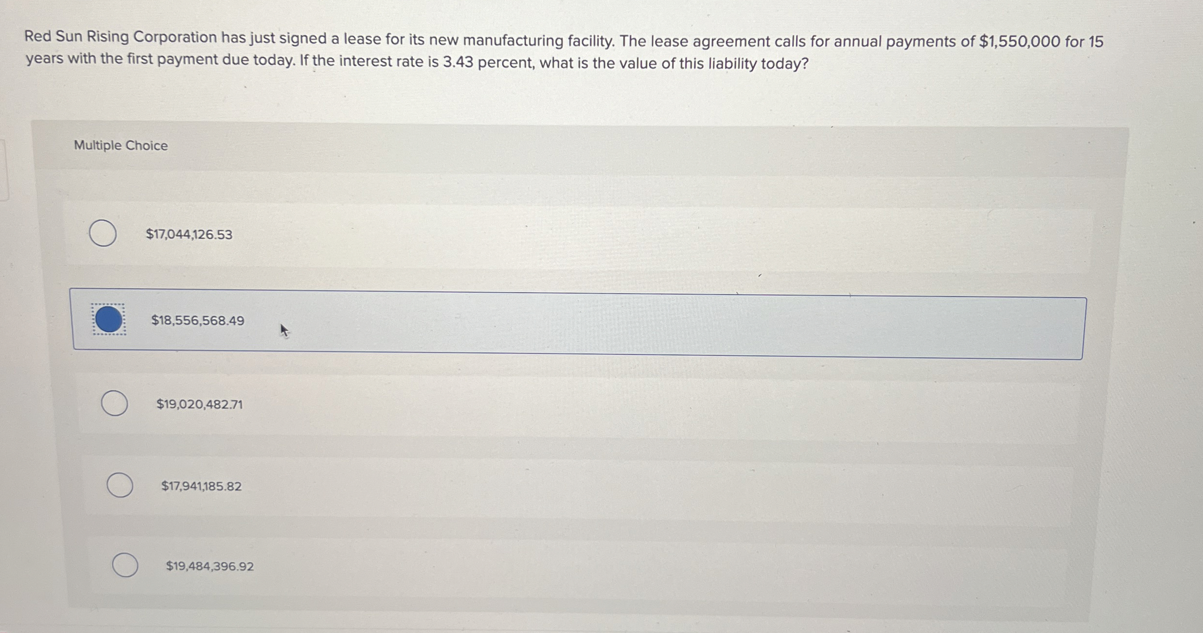 [Solved] Red Sun Rising Corporation has just signed a lease