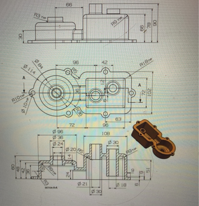 Solved 66 R3 TYP R9 TYR 8 30 96 42 Ø 114 084 RIB 0 А A B6 72 | Chegg.com