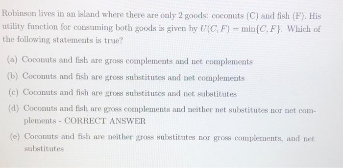 Solved Hi, I dont get the reasoning why a good is net/gross | Chegg.com