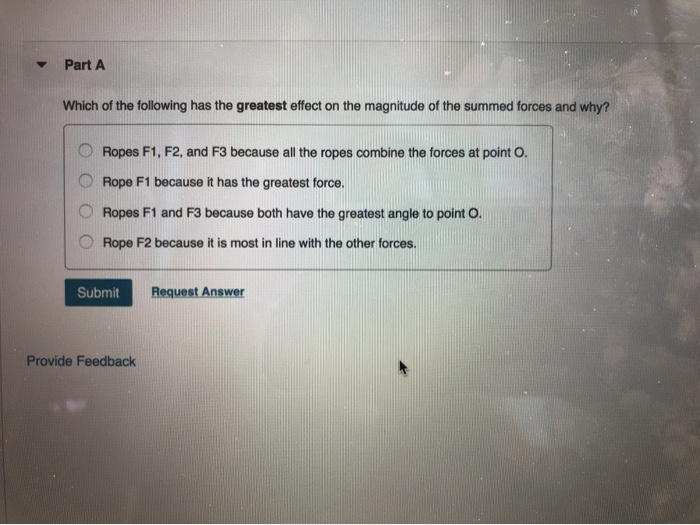 Solved Which Of The Following Has The Greatest Effect On The Chegg