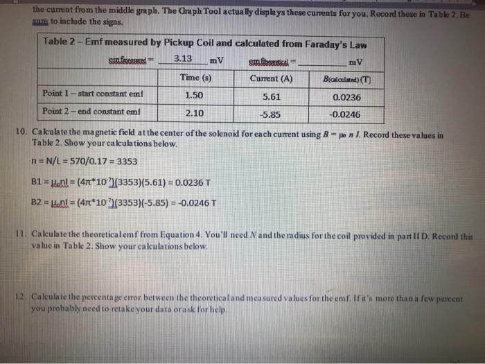 Solved Calculate the theoretical emf from Equation 4. You'll | Chegg.com