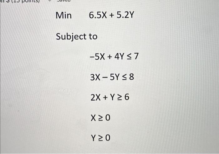 Solved Question 3 Options:Consider The Linear Optimization | Chegg.com