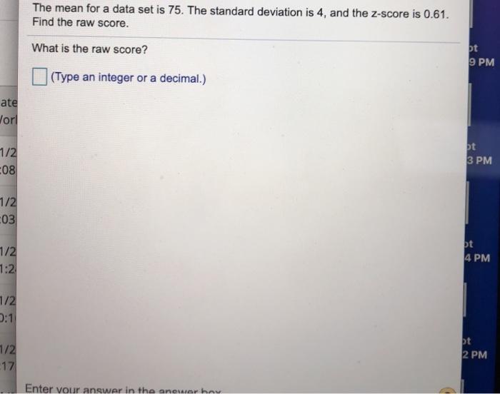 Solved Question Help A normal distribution has a mean of 4 | Chegg.com