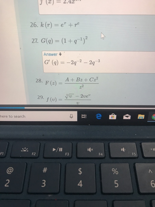 2 4 26 K R E Re 27 G A 1 Q Answer Chegg Com