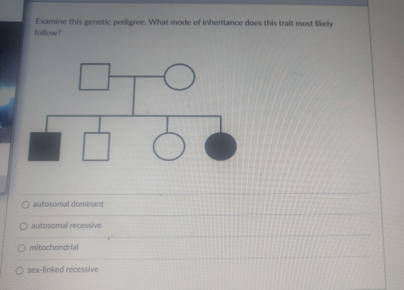 Solved Based on this gene locus map. What is the expected | Chegg.com