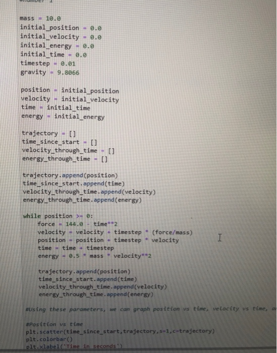 1. Develop a Python code that can predict the | Chegg.com