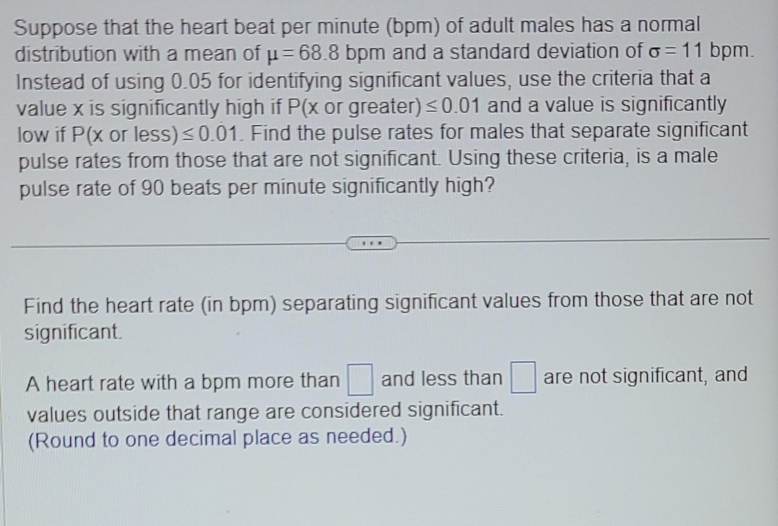 solved-suppose-that-the-heart-beat-per-minute-bpm-of-adult-chegg