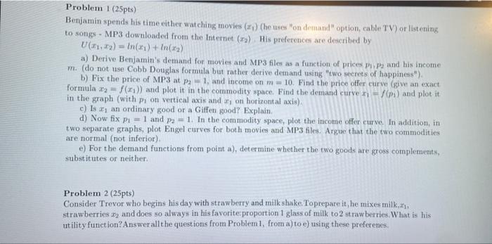 Solved I need help for problem 2 and it says that use the | Chegg.com