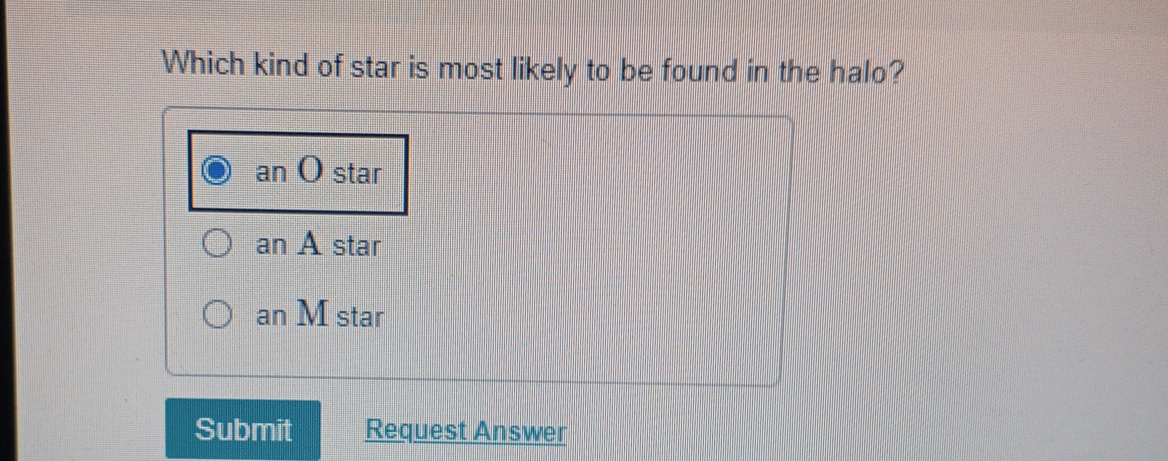 Solved Which kind of star is most likely to be found in the | Chegg.com