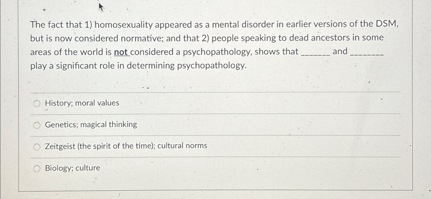 solved-the-fact-that-1-homosexuality-appeared-as-a-mental-chegg