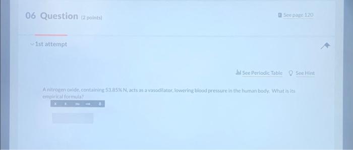 Solved 06 Question (2 points) 1st attempt Jil See Periodic | Chegg.com