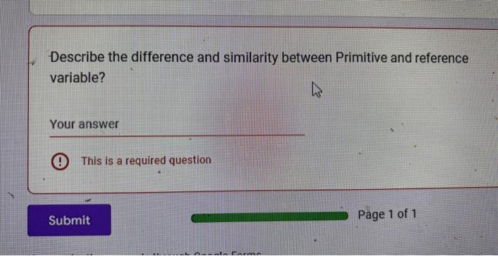 Solved Describe the difference and similarity between | Chegg.com