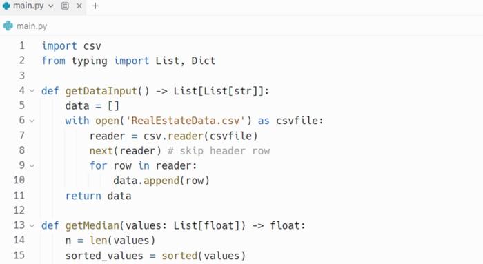 Solved main.py \( \begin{array}{lc}1 & \text { import csv } | Chegg.com