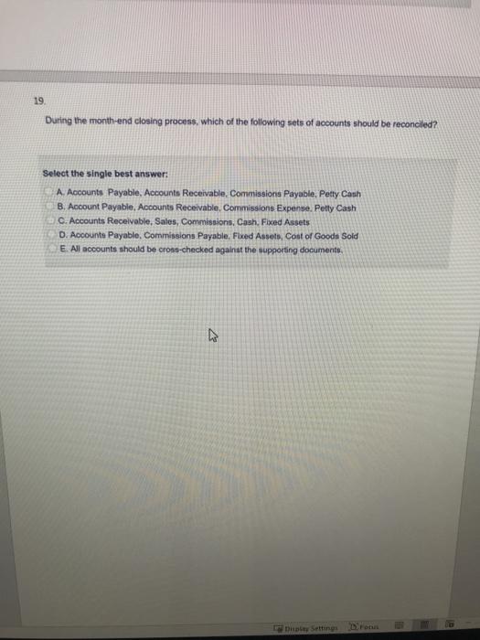 solved-19-during-the-month-end-closing-process-which-of-chegg