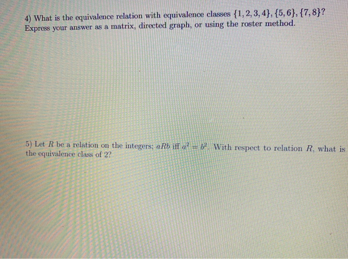 Solved Let R Be A Relation On The Set {a,b,c,d} R = | Chegg.com