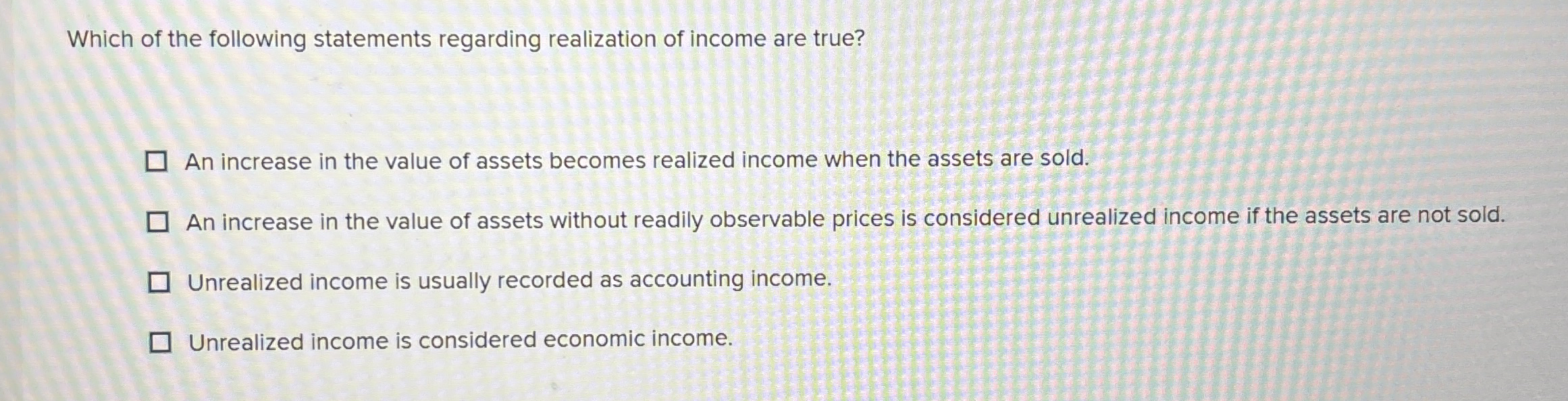 Solved Which of the following statements regarding | Chegg.com