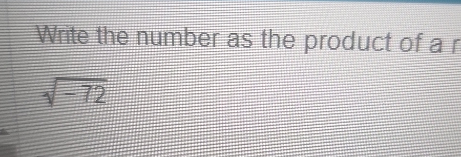 the product of 6 and a number is 72