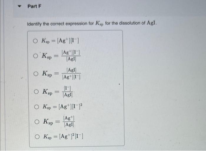 Solved Part A Enter a balanced equation for the dissolution