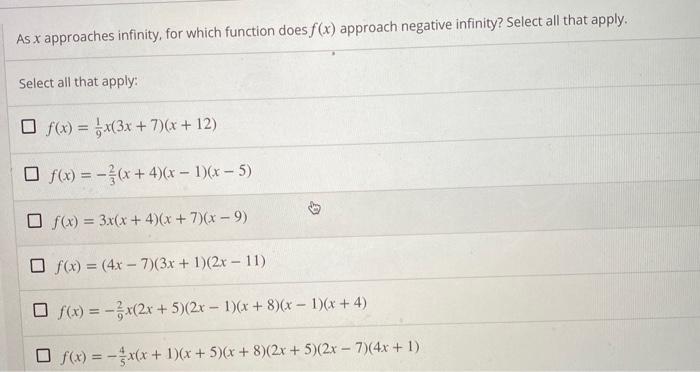 solved-as-x-approaches-infinity-for-which-function-does-chegg