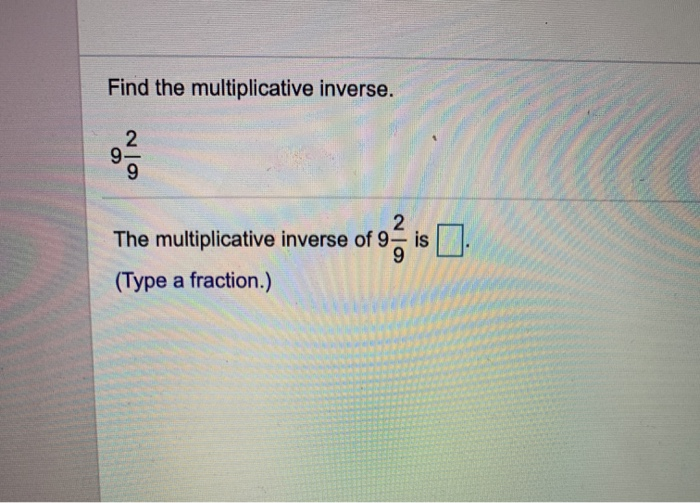 the opposite (inverse) of multiplying by 9 is