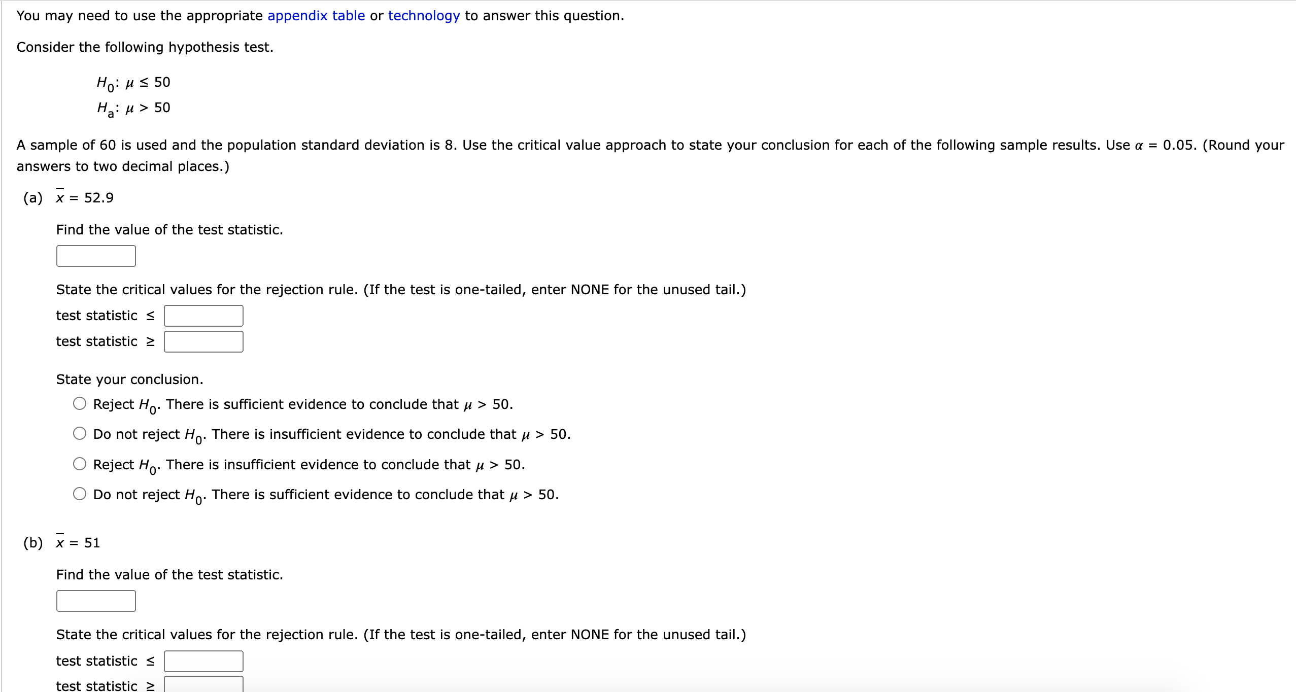 Solved You may need to use the appropriate appendix table or | Chegg.com