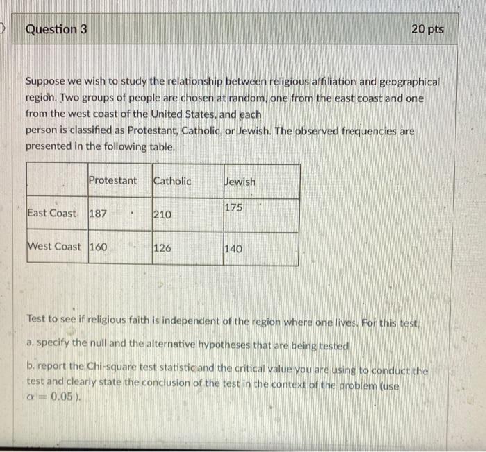 Solved Suppose we wish to study the relationship between | Chegg.com