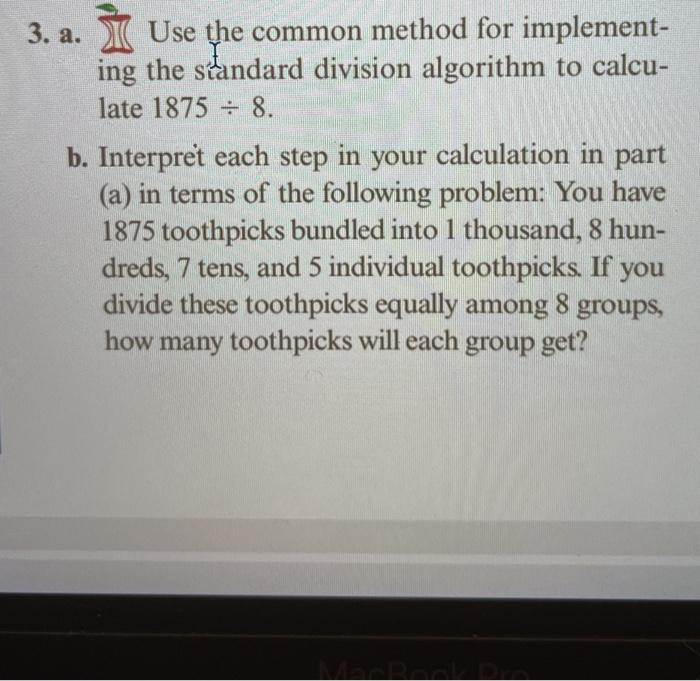 Solved 3. a. Use the common method for implement- ing the | Chegg.com