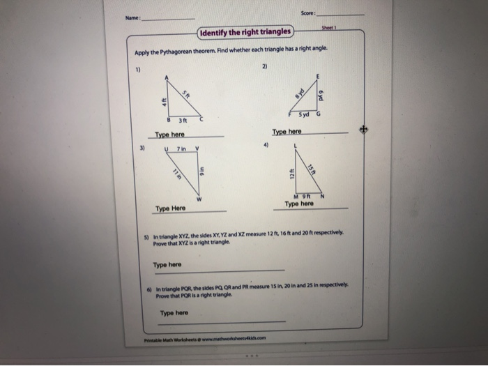 How to Determine Whether a Triangle is a RIGHT Triangle 