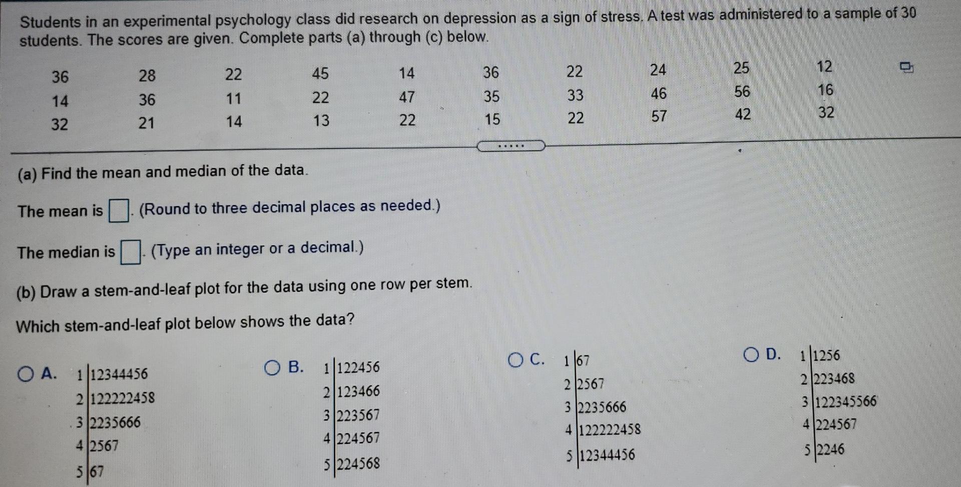 Solved Q2 [10] In a psychology experiment, 140 students were