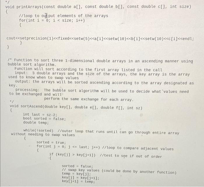 Solved i only need you to make a new function that uses | Chegg.com