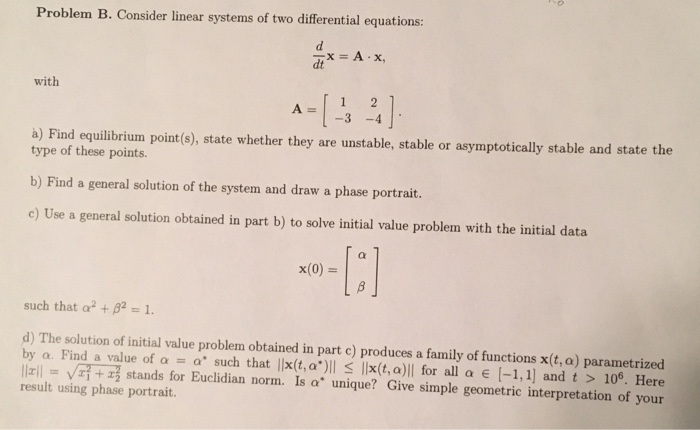Please I Need Help With Differential Equations Es Chegg Com