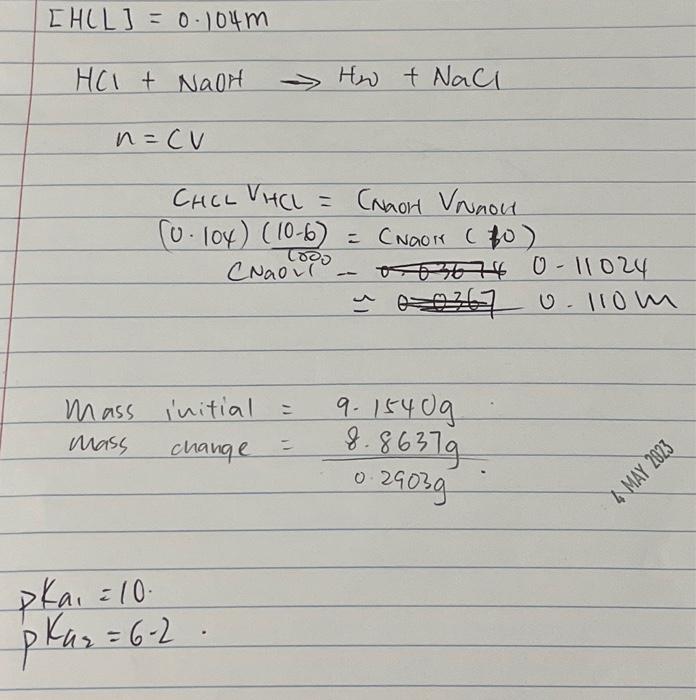 Solved what is the discussion and conclusion about acid base | Chegg.com