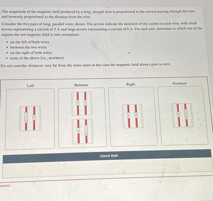 Solved The magnitude of the magnetic field produced by a | Chegg.com