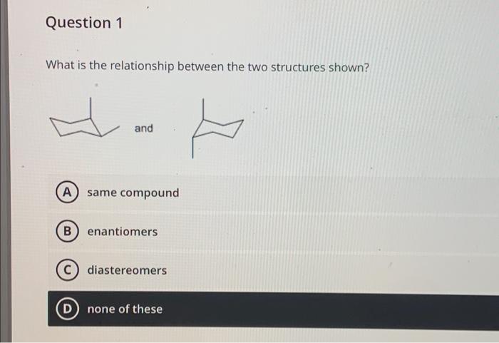 Solved Question 1 What is the relationship between the two | Chegg.com