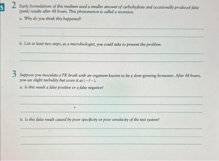 2. Early formulations of this medium used a smaller | Chegg.com