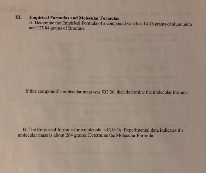 The Truth About A3B9S Empirical Formula - a1zdwck