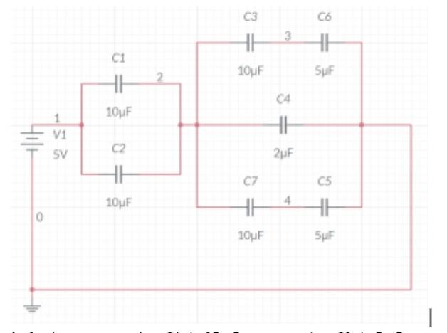 Solved 3.- Calcula Lo Siguiente Del Circuito De La Figura - | Chegg.com