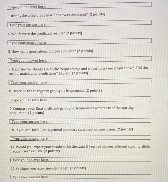 Solved 2. Founder Effect Hypothesis As your hypothesis,