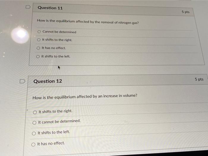 Solved Consider The Following Reaction To Answer Question 10 | Chegg.com