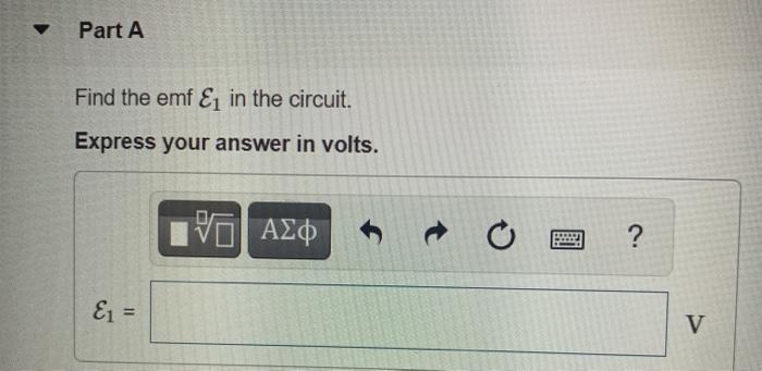 Solved For the circuit shown in (Figure 1), assume that ε= | Chegg.com