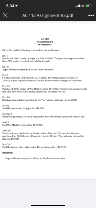 Solved 5 34 1 Llte X A C 112 Assignment 3 Pdf Ac 112 Chegg Com