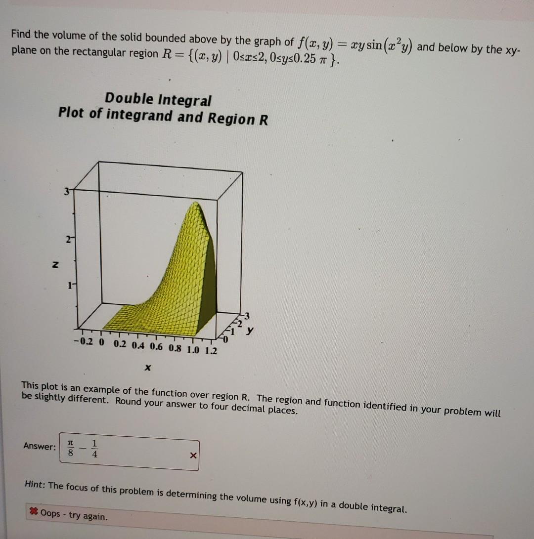 Solved Find the upper and lower bound for ∬Rx2y2dA where | Chegg.com