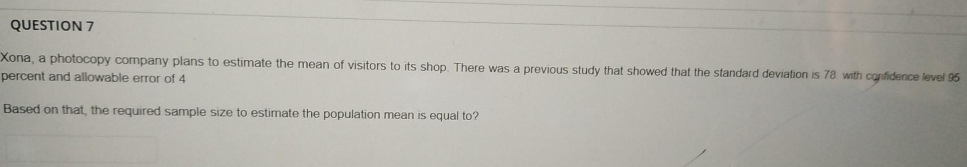 Solved QUESTION 7 Xona, a photocopy company plans to | Chegg.com