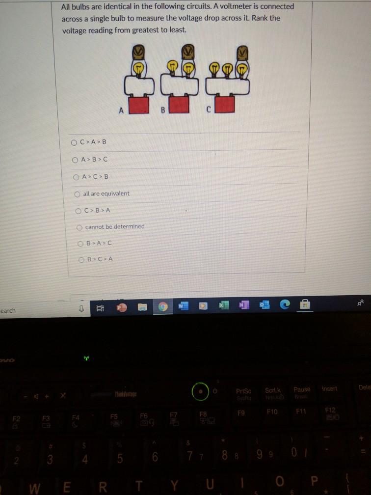 Solved All bulbs are identical in the following circuits. A | Chegg.com