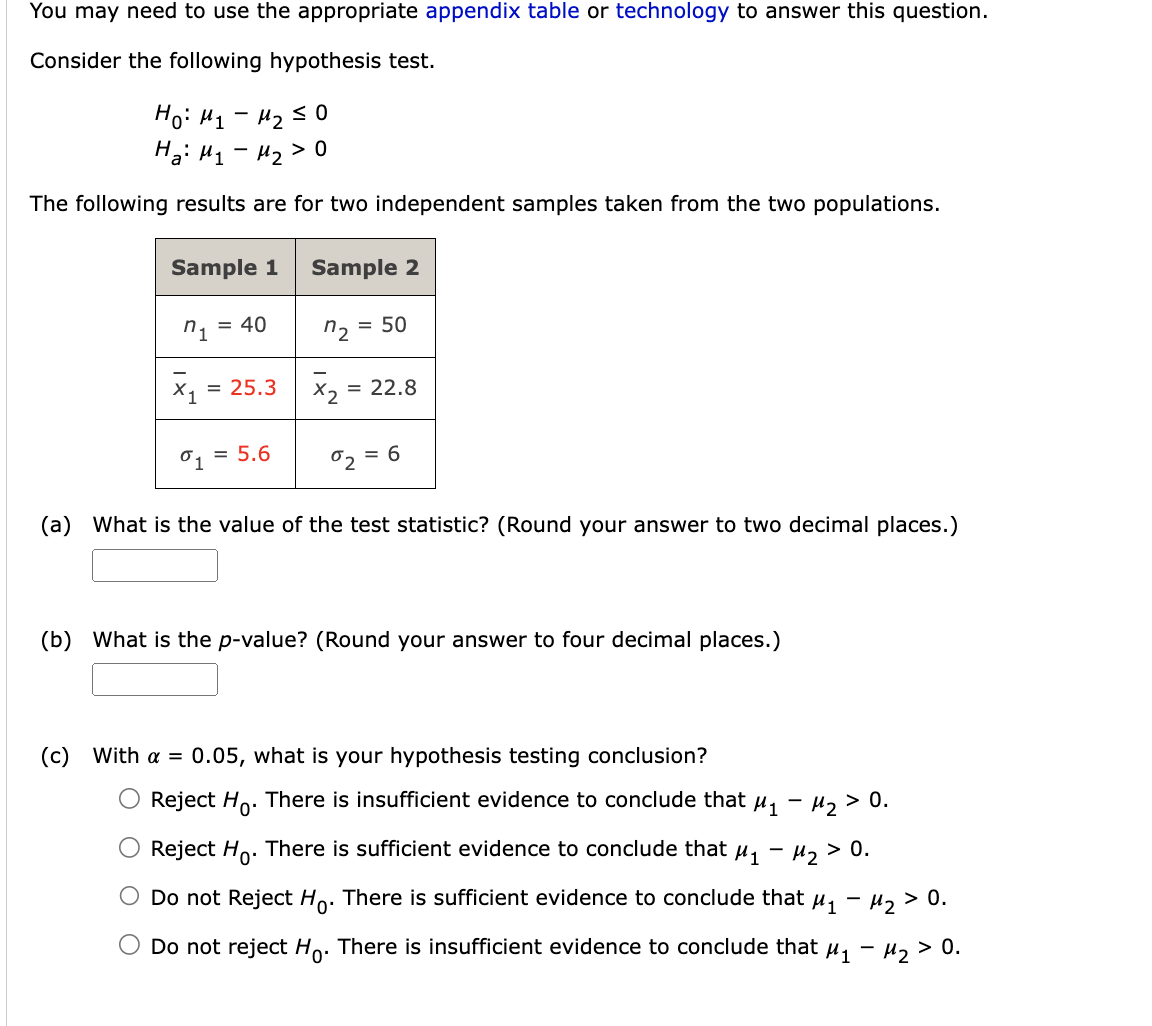 Solved You may need to use the appropriate appendix table or | Chegg.com
