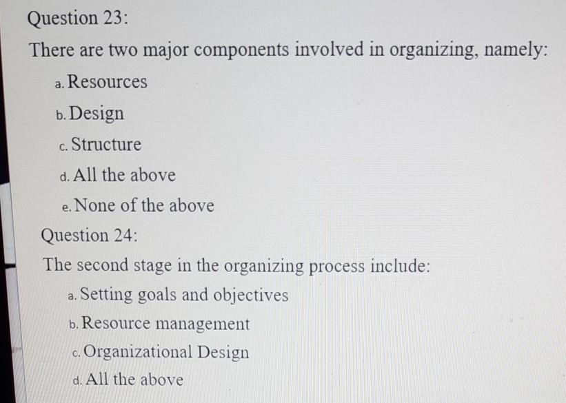 Solved Section B: Multiple choice questions (1x40) Question | Chegg.com